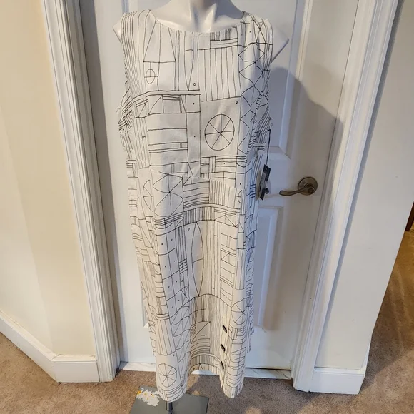 Habitat linen cotton dress size large - Picture 1 of 11